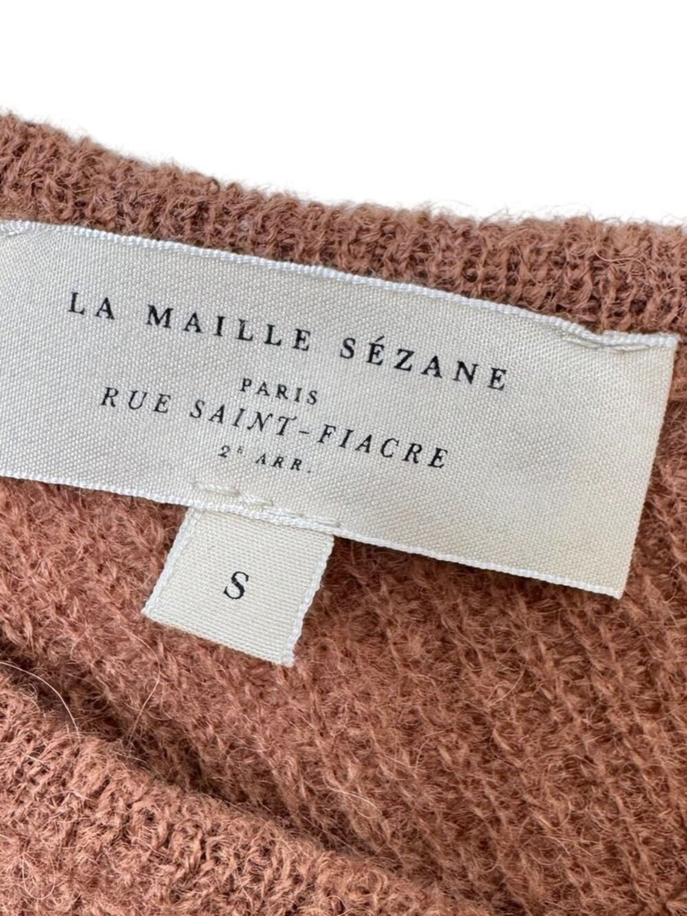 Sézane Gaspard Cardigan Camel - Picture 4 of 8